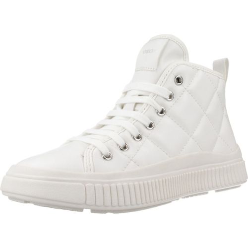 Chaussures Geox J Laquinny Colour Blanc