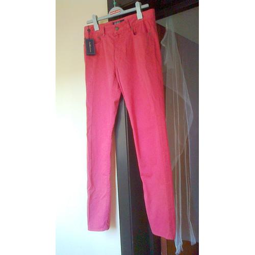 Pantalon Ralph Lauren Homme, Rouge Rose Foncé, Neuf Avec Étiquette, T. L