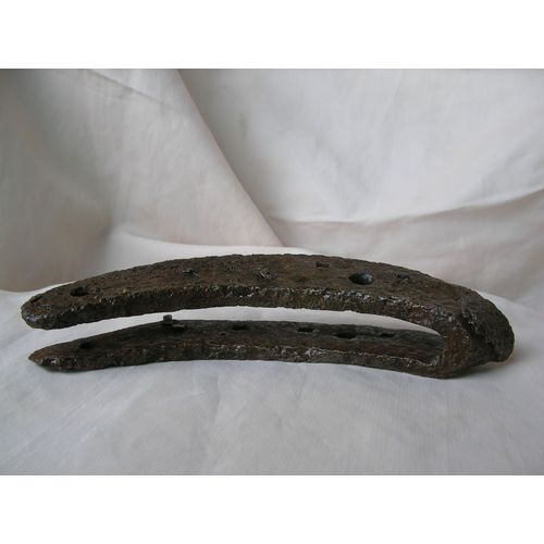 Ww1 France Curiosité Fer A Cheval D'ancienne Zone De Combat 100 % Terrain France 14-18 Lot 7