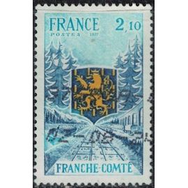 France 1977 Oblitéré Used Régions Administratives Franche Comté Y&t Fr 1916 Su