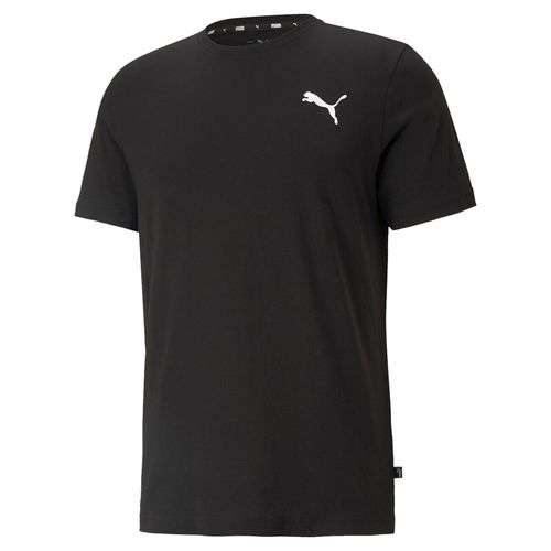 Tee Shirt Manches Courtes Puma Fd Ess Cat Logo Tee Noir