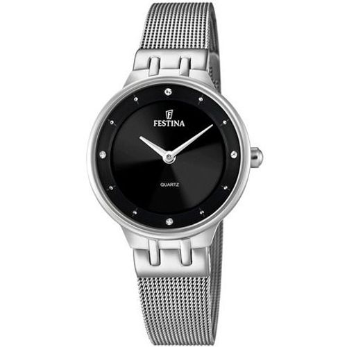 Montre Femme Festina Acier Cadran Noir