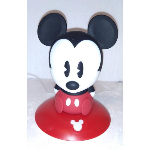 Veilleuse Portable Philips Disney Softpal Mickey Led Rouge Et Noir 