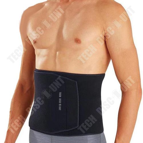 Td® Ceinture Hommes Femmes Sports Ceinture De Sudation Ceinture De Perte De Poids Ceinture D'entraînement De La Taille
