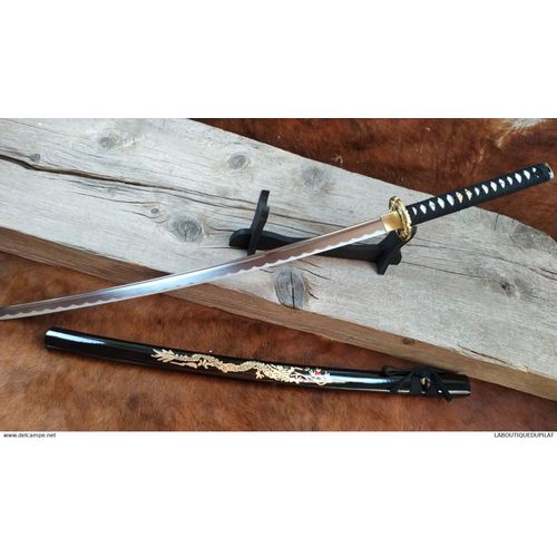 Nouveau Katana Maru Véritable Sabre Forgé A La Main En Acier 1095 Lame Très Aiguisée