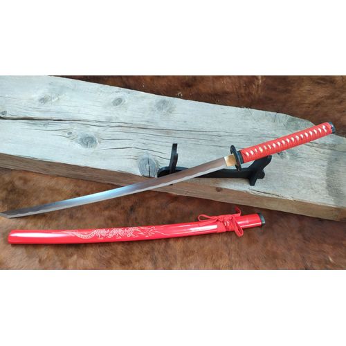 Nouveau Katana Maru Véritable Sabre Forgé A La Main En Acier 1095 Lame Très Aiguisée