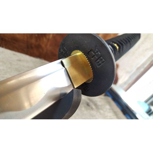 Nouveau Katana Maru Véritable Sabre Forgé A La Main En Acier 1095 Lame Très Aiguisée