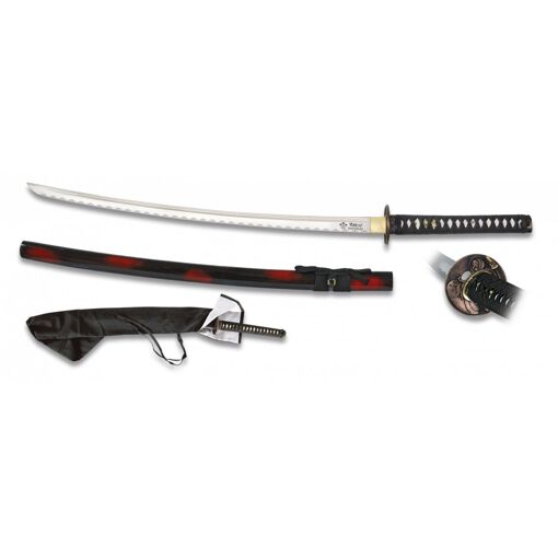 Katana Tole10 Trempé. Socle. Lame 72.5