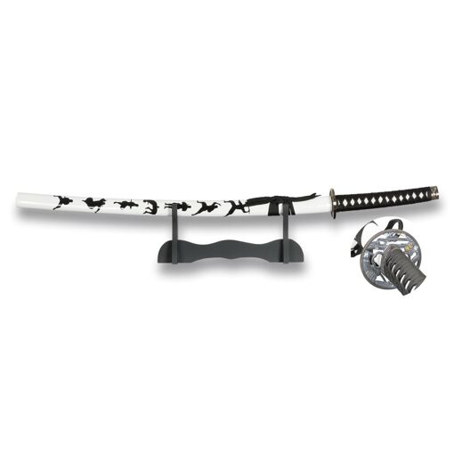Katana Tole10 Ninja. Socle. Lame 67 Cm