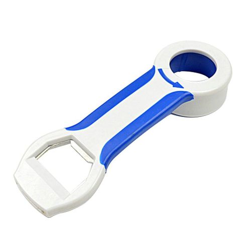 Ouvre-Bouteille À Poignée 4 En 1, 1 Pièce, Bouchons Torsadés, Couvercles De Mise En Conserve Et Onglets De Boîte, Ouvre-Bouteille, Couleur Aléatoire