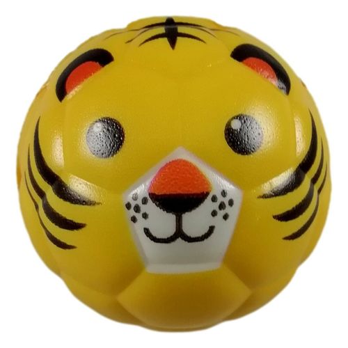 Balle Anti Stress Relaxation Main Animaux 6cm Tigre