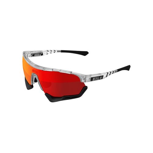 Lunettes Scicon Aerotech Scnpp Verre Multi-Reflet Rouges - Rouge / Blanc