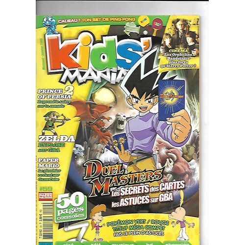 Magazine Kids Mania N° 59 - Duel Masters