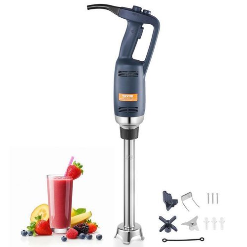 Mixeur Plongeant Commercial 350 W-VEVOR-Mélangeur à Main Immersion Tige de 406 mm-pour Soupe Sauce Purée Aliments Crème