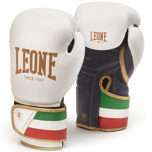 Gants De Boxe Leone Italy 14 Oz - Blanc