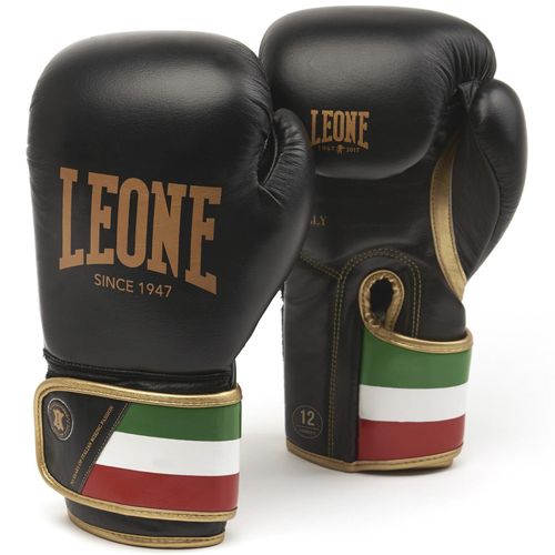 Gants De Boxe Leone Italy 10 Oz - Noir