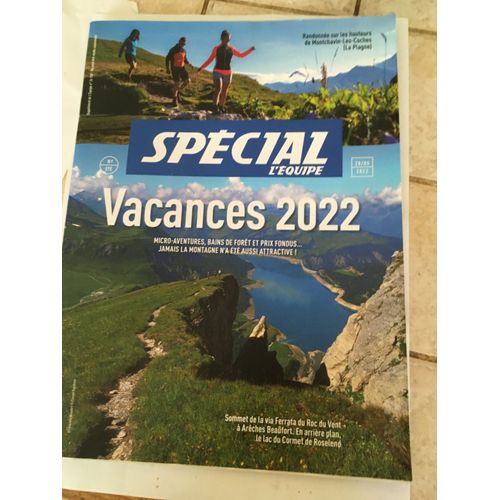 Spécial L'équipe Eté Vacances 2022 28/05/2022