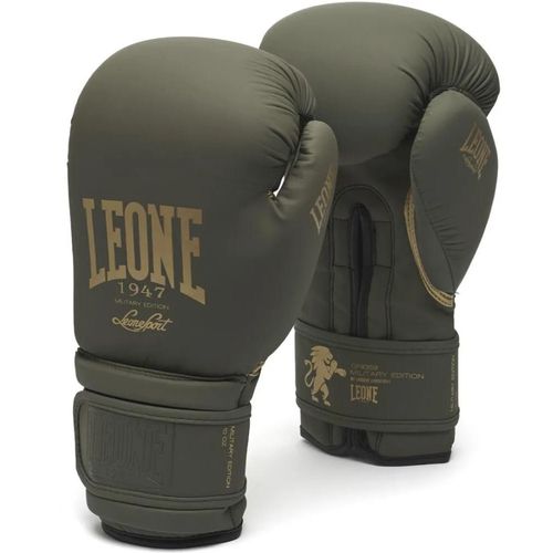 Gants De Boxe Militaire Leone 16 Oz - Vert