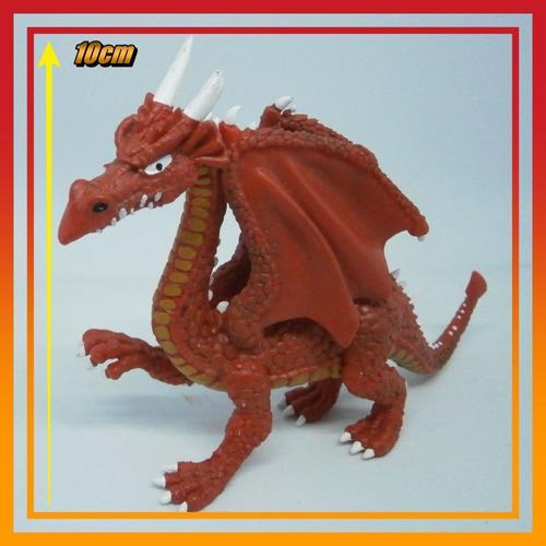 Figurine Dragon - Le Dragon Rouge - 10cm