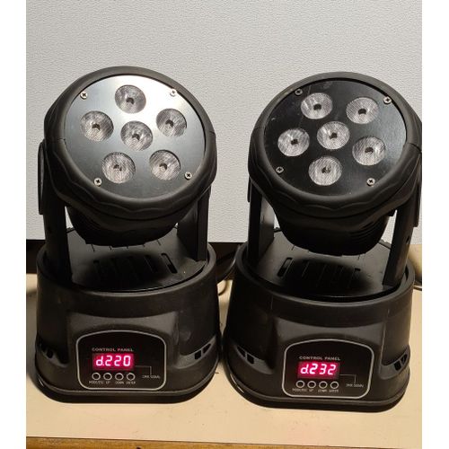 Lyre Wash Power Lighting Hexa 72