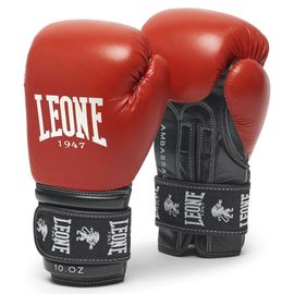 Gants De Boxe Leone Ambassador 14 Oz - Rouge