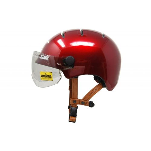 Casque Vélo Urbain Kask Urban Lifestyle - Rouge Bordeaux - Taille 52/58 Cm - M