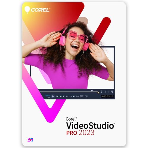Corel Videostudio 2023 Pro - Clé D'activation Globale | Montage Vidéo Avancé Pour 1 Appareil | Outils Créatifs Et Performances Optimisées