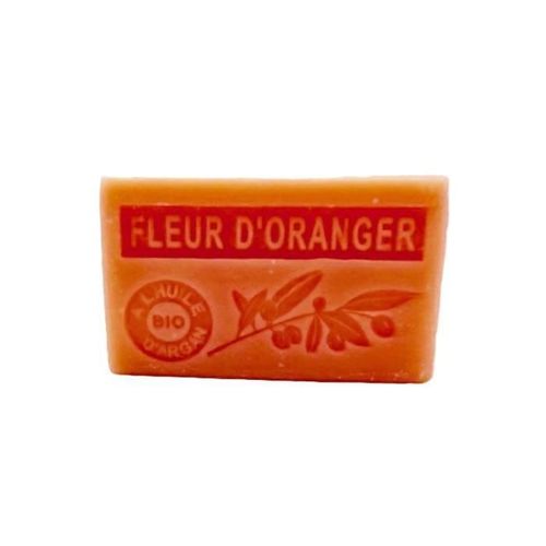 Savon Parfumé Marseille Huile Argan Bio Fleur D'oranger 100g 