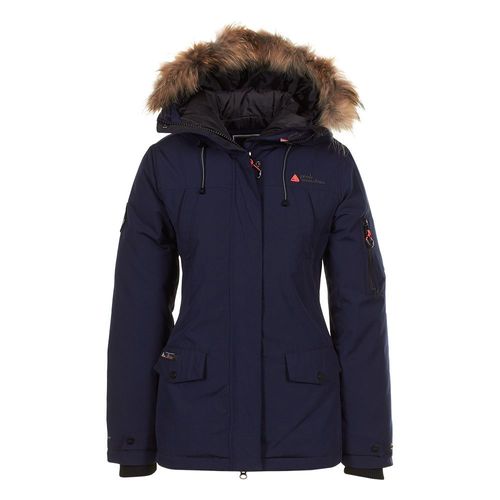 Parka De Ski Avec Vraie Fourrure Femme Akadoz