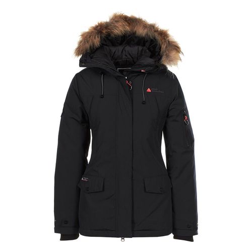 Parka De Ski Avec Vraie Fourrure Femme Akadoz