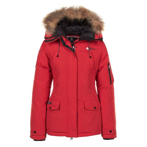 Parka De Ski Avec Vraie Fourrure Femme Akadoz