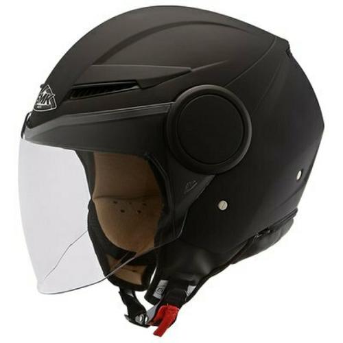 Casque Moto Jet Smk Streem - Noir Mat - S