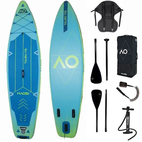 Pack paddle sup touro 11'6 maobi - kit kayak inclus
