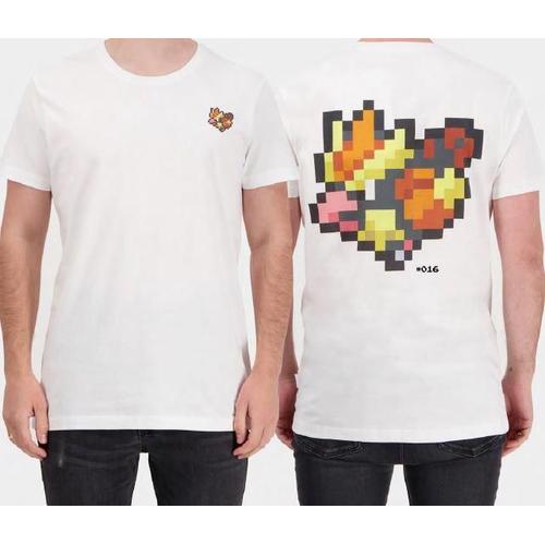 Pokemon - Pixel Pidgey - T-Shirt Homme (Xxl)