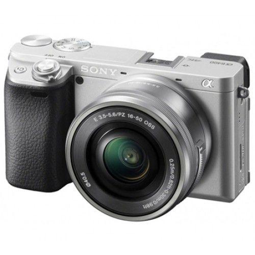 SONY ALPHA A6400 24.2 mpix + Objectif Kit 16-50mm (Argent)