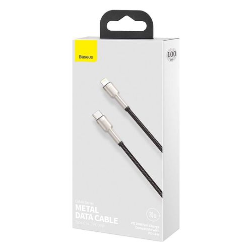 Baseus Type-c - Lightning Cafule Series Metal Data Cable Pd 20w 1m Bl