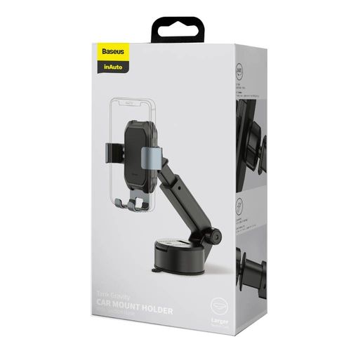 Baseus Car Mount Tank Gravity Phone Holder With Suction Base Tarnish