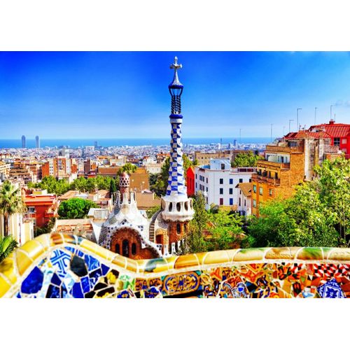 Park Güell, Barcelona - Puzzle 1000 Pièces