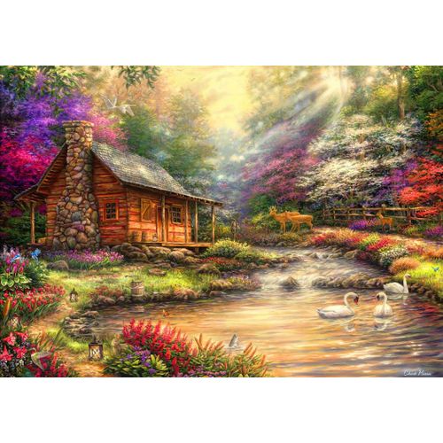 Brookside Retreat - Puzzle 1000 Pièces