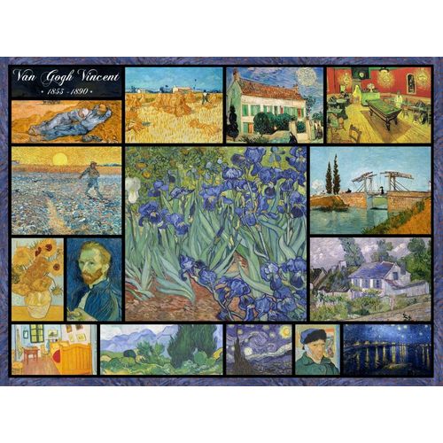 Collage - Vincent Van Gogh - Puzzle 2000 Pièces