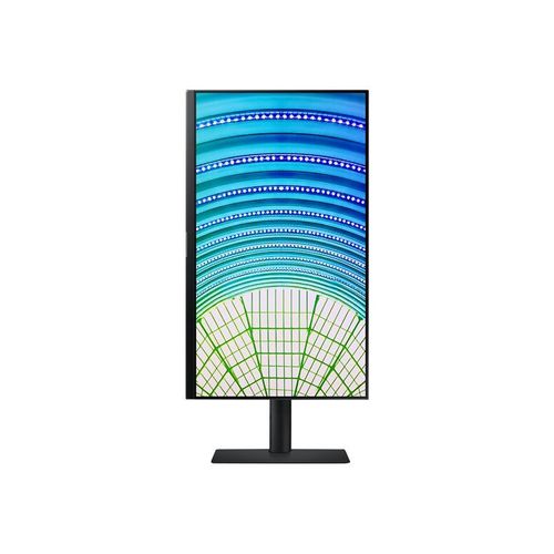Samsung S24A60PUCU - S60UA Series - écran LED - 24" - 2560 x 1440 QHD @ 75 Hz - IPS - 300 cd/m² - 1000:1 - HDR10 - 5 ms - HDMI, DisplayPort, USB-C - noir