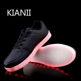 Chaussures Led Femme Homme Usb Rechargeable Allume Baskets Led