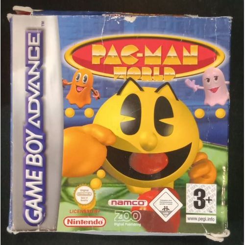 Pac-Man World - Boite Vide Officielle - Game Boy Advance - Nintendo