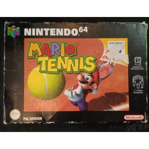 Mario Tennis - Boite Officielle Vide - Nintendo 64 - Nintendo