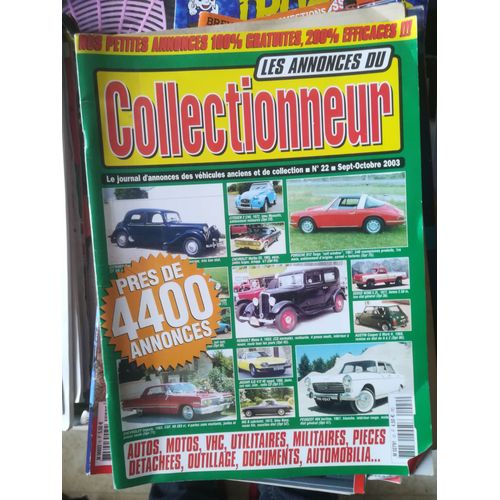 Les Annonces Du Collectionneur 22