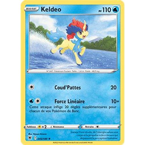 Keldeo - 045/189 - Astres Radieux