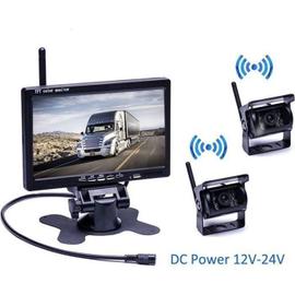 Acheter Caméra de recul WIFI HD, téléphone portable interconnecté, caméra  arrière de voiture numérique sans fil, caméra d'angle mort de recul pour  minibus