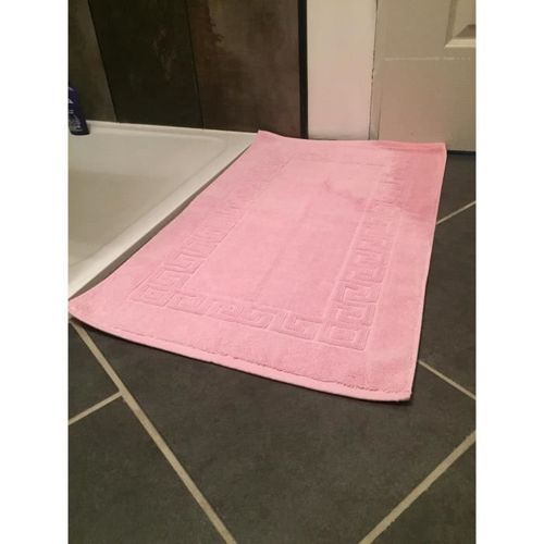 Lot De 2 Tapis De Bain - Rose 50x80 - Mortreux