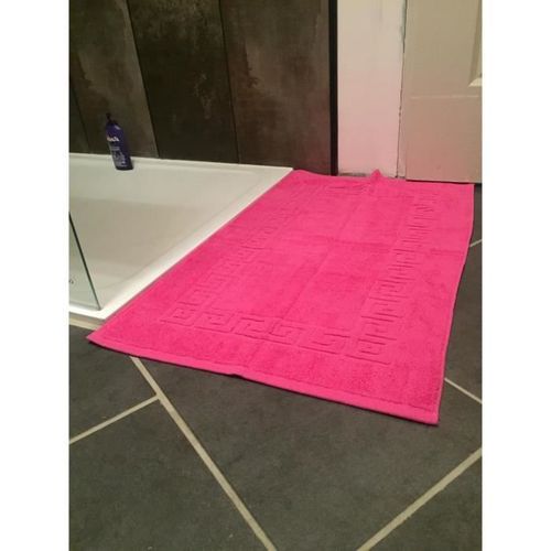 Lot De 2 Tapis De Bain - Fuschia 50x80 - Mortreux