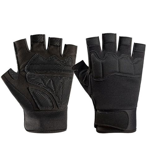 Gants De Protection Pour Hommes Et Femmes,Sport De Plein Air,Fitness,Vélo,Camouflage Tactique De L'armée,Combat ,N31 - Type Black-M #B